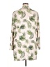 Lands' End Floral Tropical Pink Ivory Cardigan Size 1X - photo 2