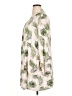 Lands' End Floral Tropical Pink Ivory Cardigan Size 1X - photo 5