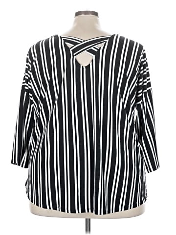 Cameo 3/4 Sleeve Blouse (view 2)