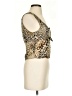 Zara Gold Sleeveless Top Size M - photo 4