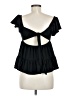 Altar'd State Black Short Sleeve Top Size M - photo 2