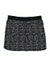 Cypress Club 100% Polyester Tweed Black Skort Size L - photo 2