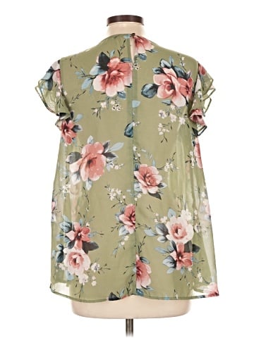 Cleo Short Sleeve Blouse (view 2)