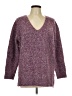 Adora Tweed Purple Pullover Sweater Size L - photo 1