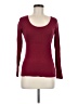 Active Basic Burgundy 3/4 Sleeve T-Shirt Size M - photo 1