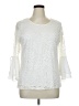 Assorted Brands Ivory 3/4 Sleeve Blouse Size XL - photo 1