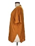 Old Navy Brown Orange Short Sleeve Top Size M - photo 5