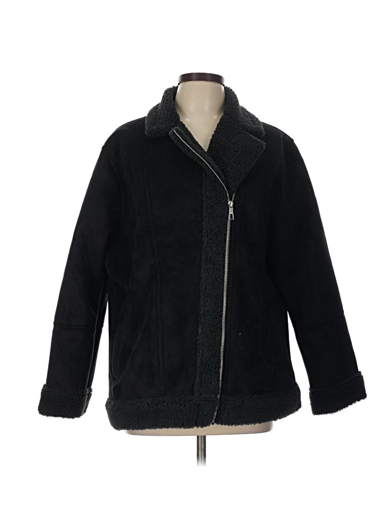 Pre-owned Old Navy Coat In Black