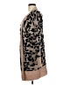 Debut 100% Viscose Animal Print Tan Cardigan Size M - photo 5