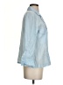 J.Crew Blue 3/4 Sleeve Button-Down Shirt Size 4 - photo 4
