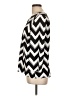 The Limited Chevron-herringbone Black 3/4 Sleeve Blouse Size L - photo 5