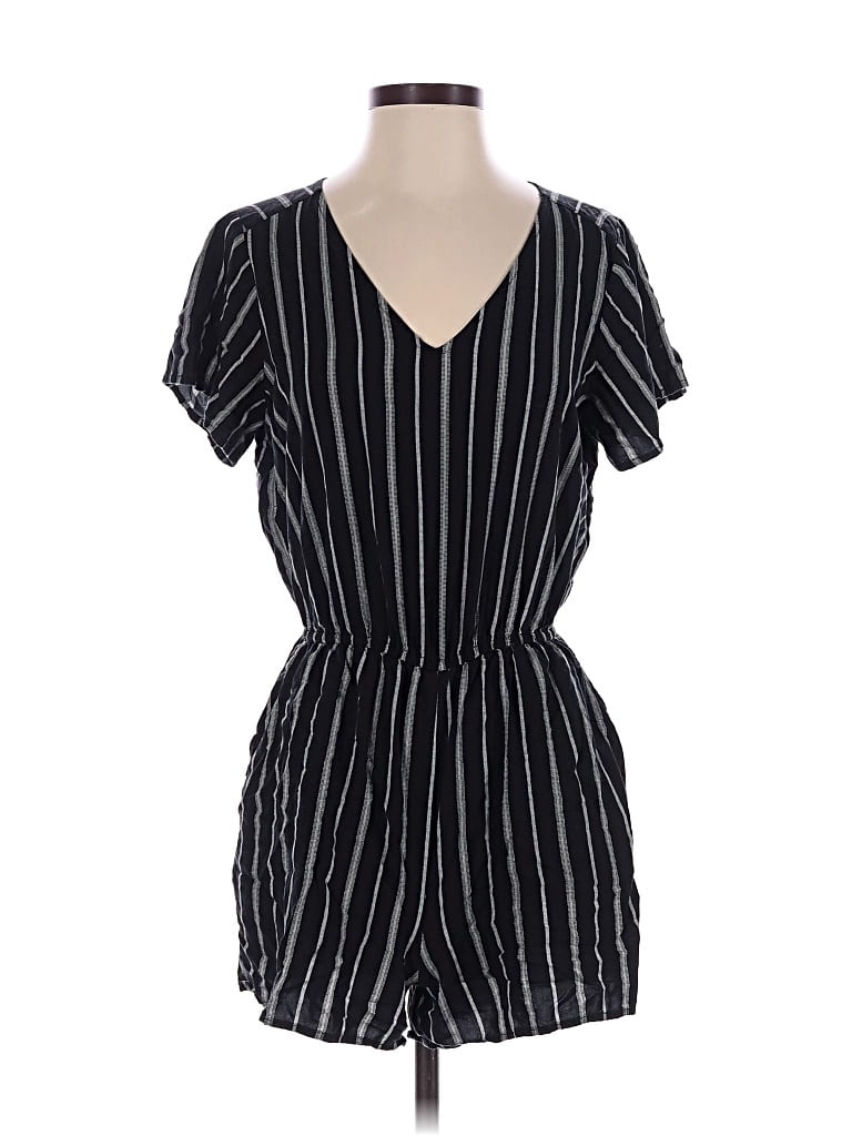 Pre-owned Old Navy Romper In Black