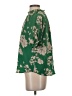 Sienna Sky 100% Polyester Green Short Sleeve Turtleneck Size S - photo 5