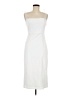 Lulus Solid White Cocktail Dress Size M - photo 1