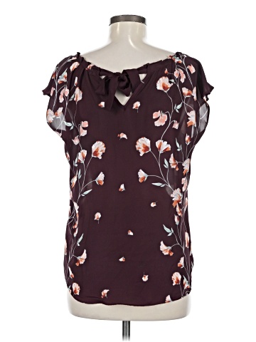 LC Lauren Conrad Short Sleeve Blouse (view 2)