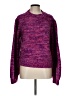 Xirena Tweed Purple Pullover Sweater Size L - photo 1
