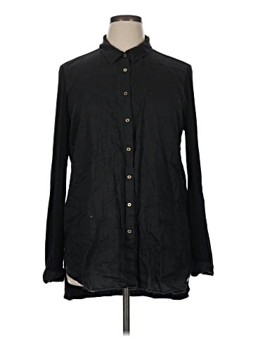Calvin Klein Long Sleeve Button-Down Shirt (view 1)