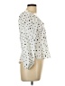 Jon & Anna Polka Dots Ivory Long Sleeve Blouse Size L - photo 4