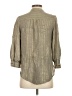 Akemi + Kin Tweed Metallic Gray 3/4 Sleeve Button-Down Shirt Size XS - photo 2