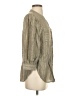 Akemi + Kin Tweed Metallic Gray 3/4 Sleeve Button-Down Shirt Size XS - photo 4