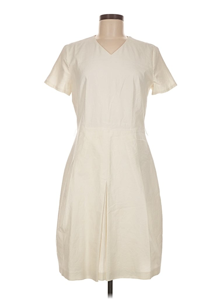 Pre-owned Boss By Hugo Boss Casual Dress In Ivory