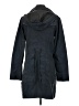Cole Haan Solid Blue Black Raincoat Size S - photo 2