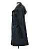 Cole Haan Solid Blue Black Raincoat Size S - photo 5