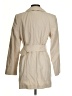 MNG 100% Cotton Ivory Trenchcoat Size XS - photo 2