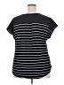 Adrienne Vittadini Black Short Sleeve Top Size XXL - photo 2