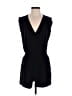 Grass Collection Solid Black Romper Size M - photo 1