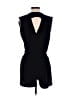 Grass Collection Solid Black Romper Size M - photo 2