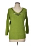 Classic Elements Green Pullover Sweater Size L - photo 1