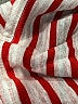 Three Dots Stripes Red Short Sleeve Turtleneck Size L - photo 8