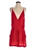 Express Solid Red Romper Size L - photo 1