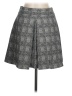 Zara Basic Houndstooth Gray Casual Skirt Size M - photo 1