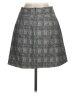 Zara Basic Houndstooth Gray Casual Skirt Size M - photo 2