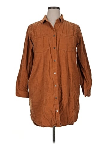Lucky Brand 3/4 Sleeve Button-Down Shirt (view 1)