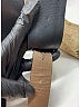 Céline Brown Black Leather Espadrille Wedges Size EU 41 - photo 8