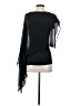 Haute Hippie 100% Polyester Black 3/4 Sleeve Blouse Size XS - photo 2