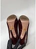 Prada Burgundy Patent Leather platform Size EU 36 1/2 - photo 7