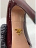 Prada Burgundy Patent Leather platform Size EU 36 1/2 - photo 6
