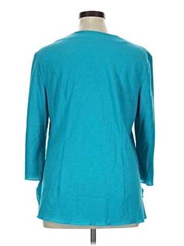 Draper's & Damon's 3/4 Sleeve Blouse (view 2)