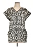 Derek Lam Gray Short Sleeve Top Size 10 - photo 1