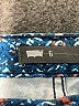 Levi's Paisley Blue Shorts Size 6 - photo 3