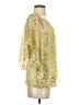 Tiny Yellow 3/4 Sleeve Blouse Size S - photo 4