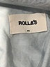 Rolla's 100% Cotton Solid Blue Long Sleeve Button-Down Shirt Size 8 - photo 7