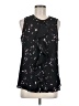Apt. 9 100% Polyester Black Sleeveless Blouse Size M - photo 1