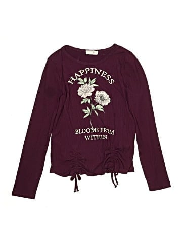Beautees Long Sleeve Top (view 1)