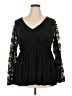 Torrid Black Long Sleeve Top Size 2X Plus (2) - photo 1