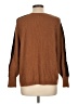 Victoria's Secret Color Block Brown Pullover Sweater Size L - photo 2